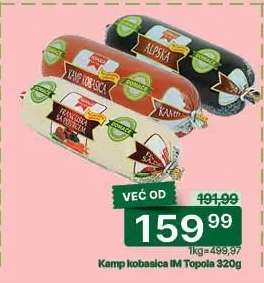 Kamp kobasica IM Topola 320g