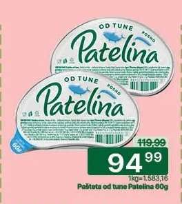 Pašteta od tune Patéline 60g