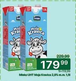 Mleko UHT Moja Kravica 2,8% m.m. 1,5l