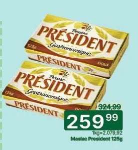 Maslac President 125g