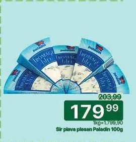 Sir plava plesna Paladin 100g