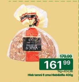 Hleb tamni 6 zrna Hleb&kifle 400g