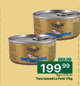 Tuna komadi La Perla 170g