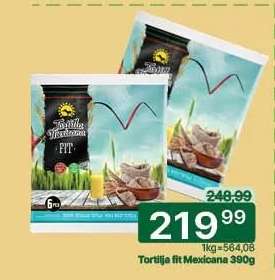 Tortilja fit mexicana 390g