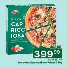 Smrznuta pizza capricosa Frikom 330g