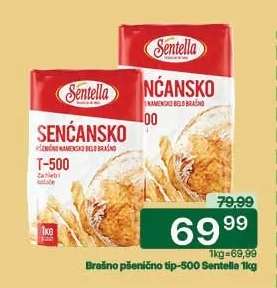 Brašno pšenično tip-500 Sentella 1kg