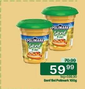 Senf fini Polimark 100g