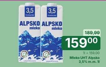 Mleko UHT Alpsko 3,5% m.m. 1l