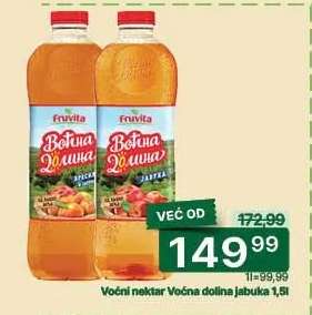 Voćni nektar Voćna dolina jabuka 1,5l