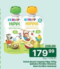 Ovocní dezert organic Hipp 100g