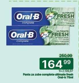 Pasta za zube complete ultimate fresh Oral-B 75ml
