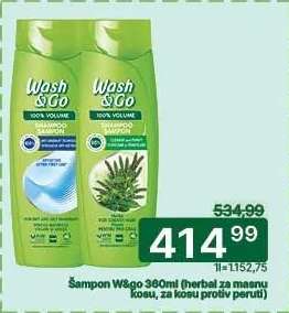 Šampon W&go 360ml