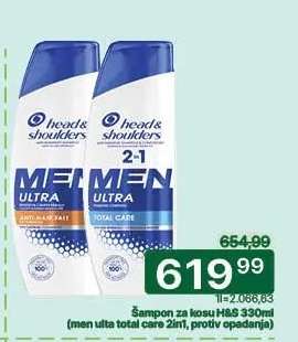 Šampon za kosu H&S 330ml