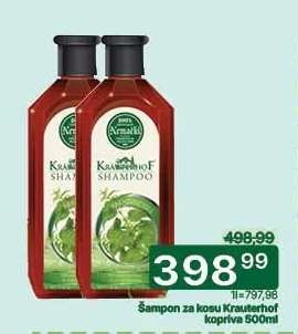 Šampon za kosu Krauterhof kopriva 500ml
