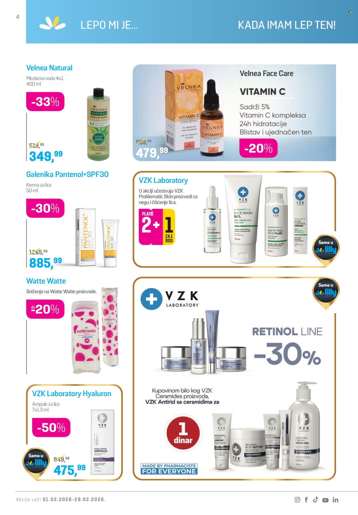 Lilly Drogerie katalog - 01.02.2026 - 28.02.2026. Stranica 4