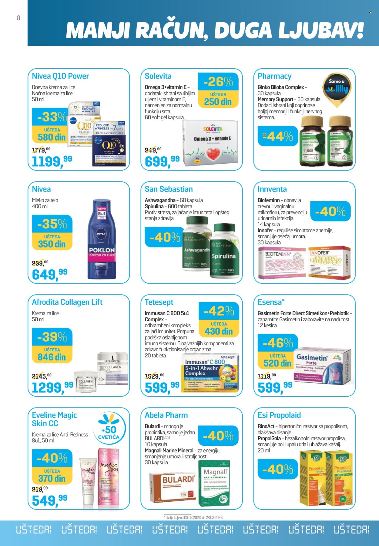 Lilly Drogerie katalog - 01.02.2026 - 28.02.2026. Stranica 8