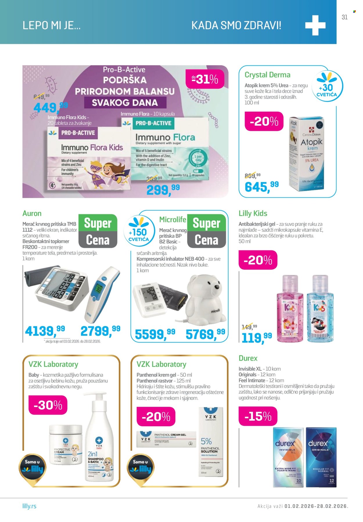 Lilly Drogerie katalog - 01.02.2026 - 28.02.2026. Stranica 31