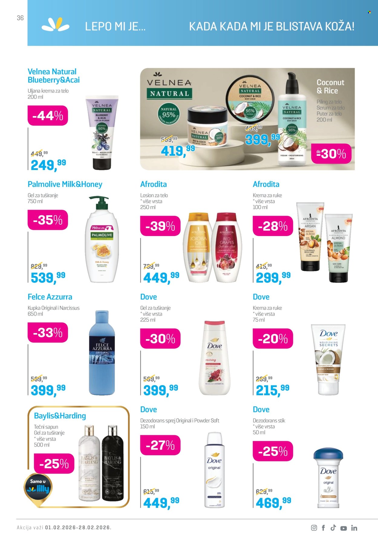 Lilly Drogerie katalog - 01.02.2026 - 28.02.2026. Stranica 36