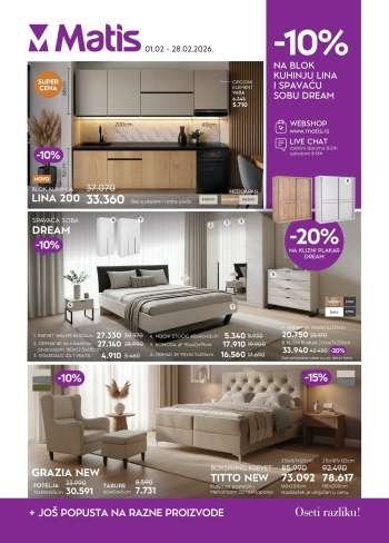 Matis katalog - 01.02.2026 - 28.02.2026.