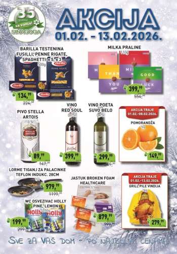 Sinagoga katalog - 01.02.2026 - 13.02.2026.
