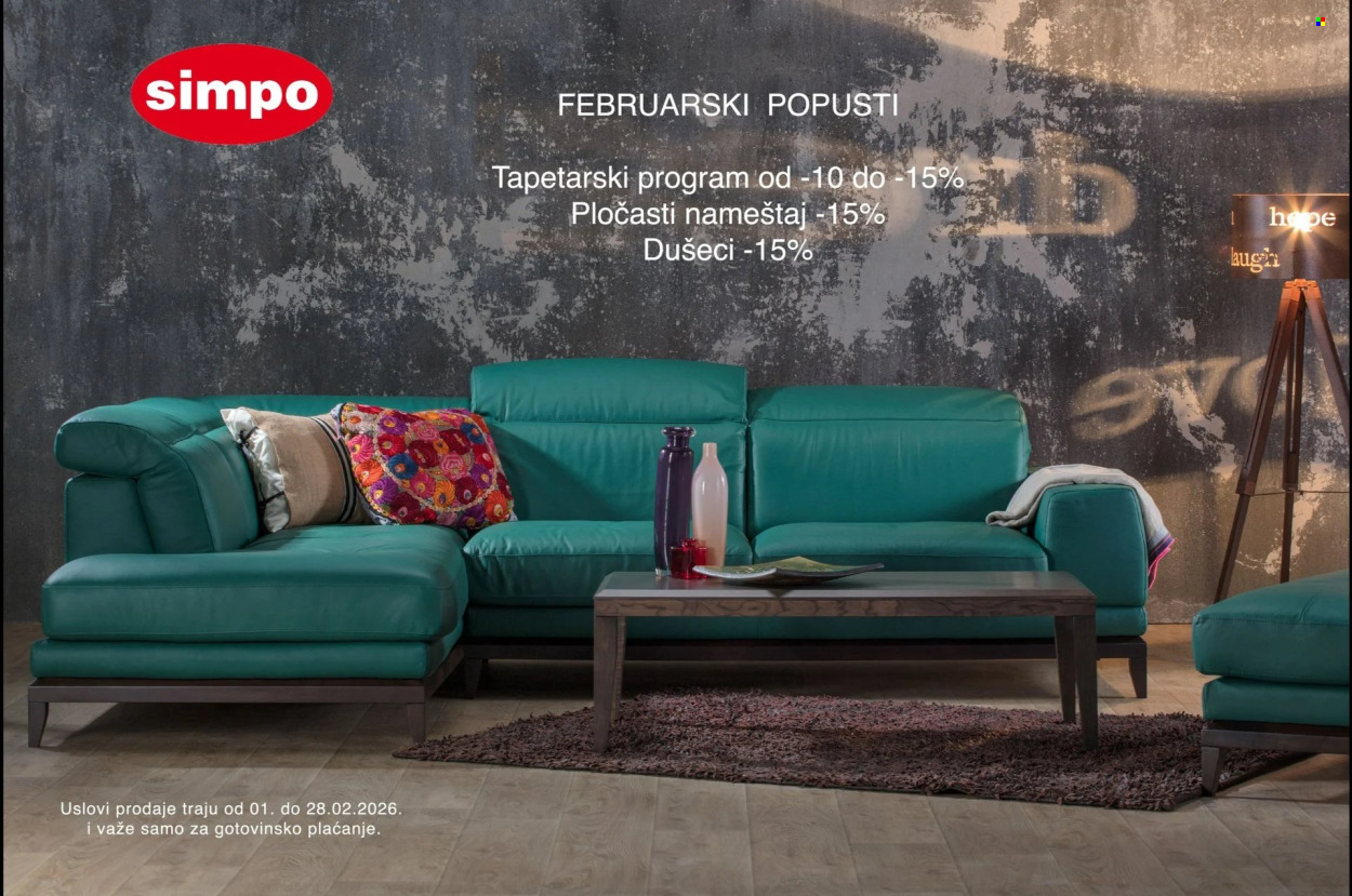 Simpo katalog - 01.02.2026 - 28.02.2026. Stranica 1