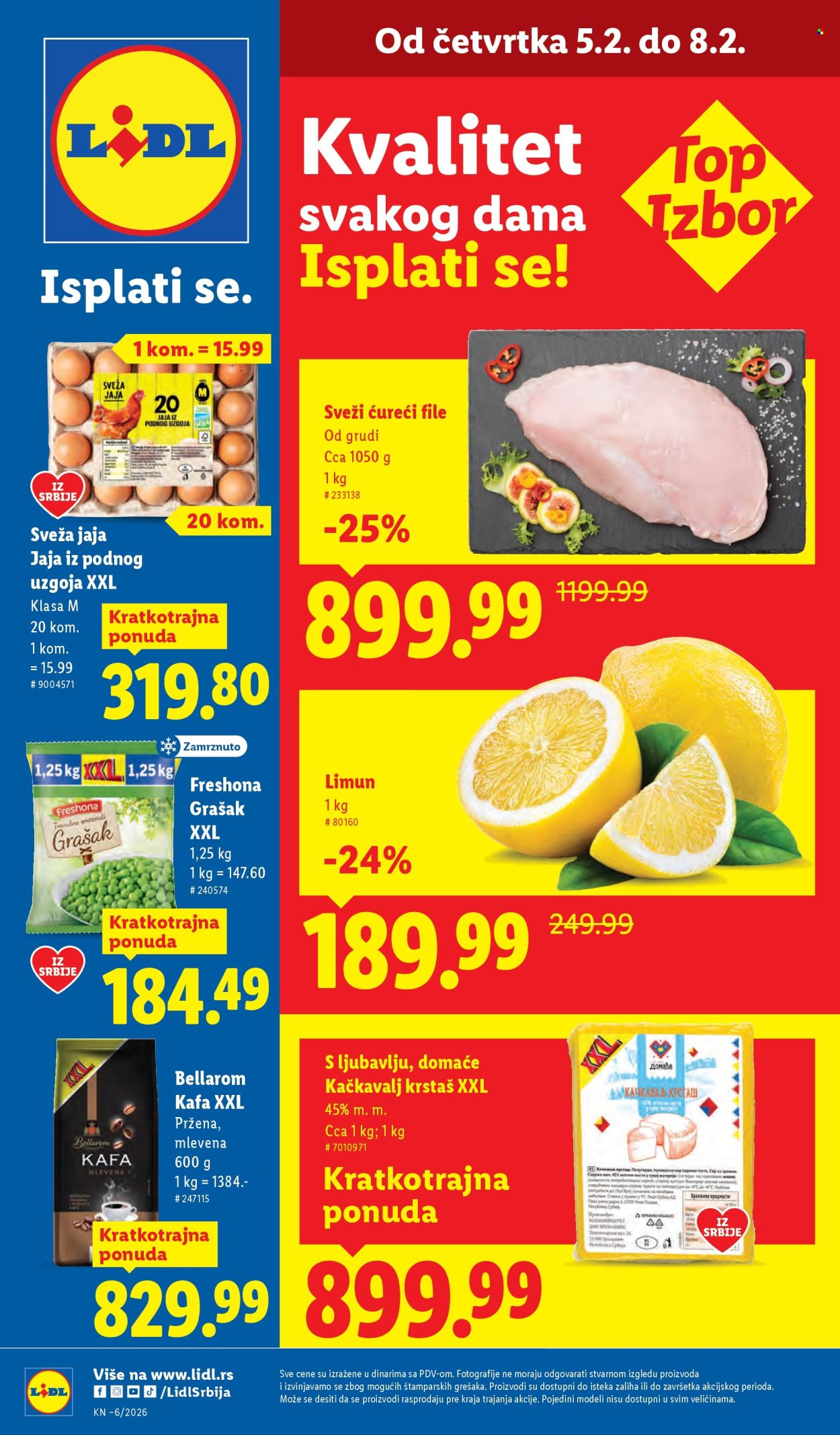Lidl katalog - 05.02.2026 - 11.02.2026. Stranica 1
