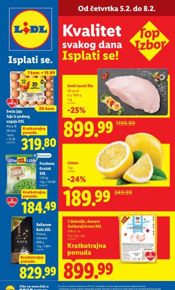 Lidl katalog - 05.02.2026 - 11.02.2026.