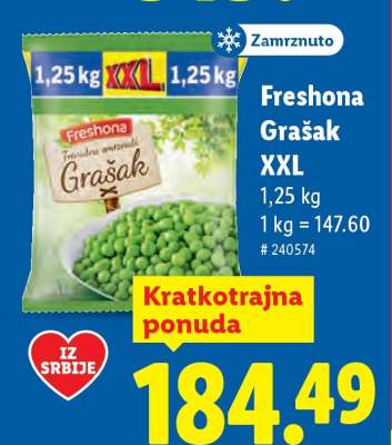 Freshona Grašak XXL