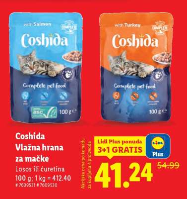 Coshida Vlažna hrana za mačke