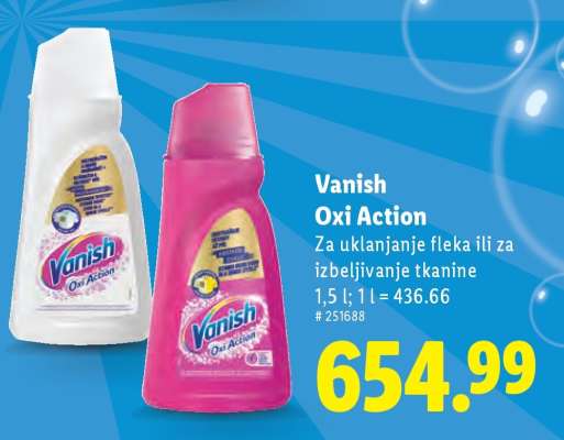 Vanish Oxi Action