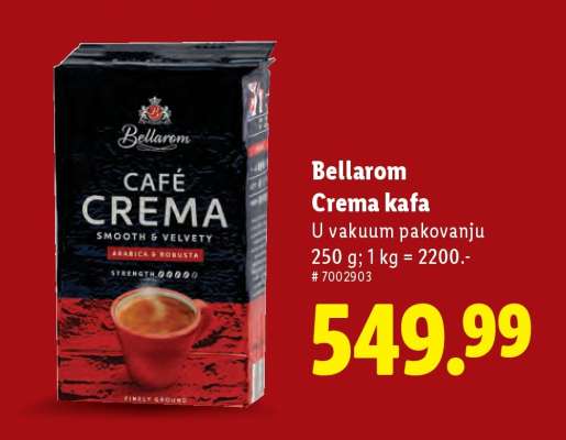 Bellarom Crema kafa