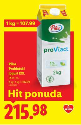 Pilos Probiotski jogurt XXL