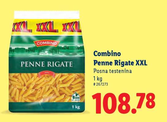 Combino Penne Rigate XXL