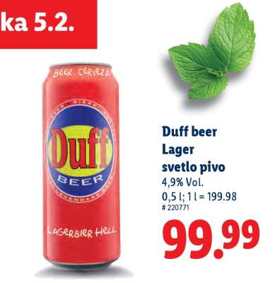 Duff Beer