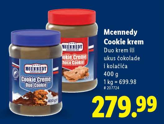 Mcennedy Cookie krem