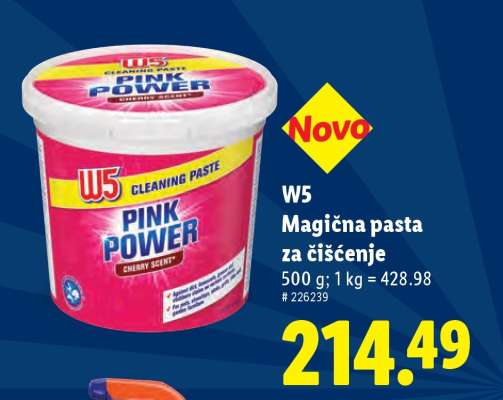 W5 Magična pasta za čišćenje