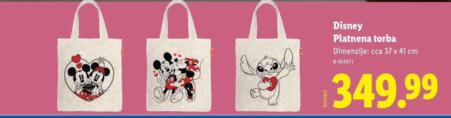 Disney Platnena torba