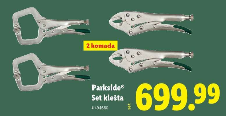 Parkside Set klešta