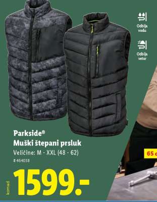 Parkside Muški štepani prsluk