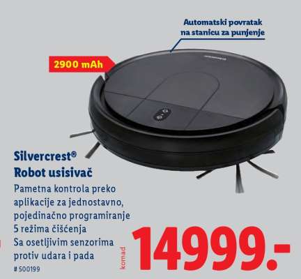 Silvercrest® Robot usisivač
