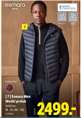 Esmara Men Muški prsluk