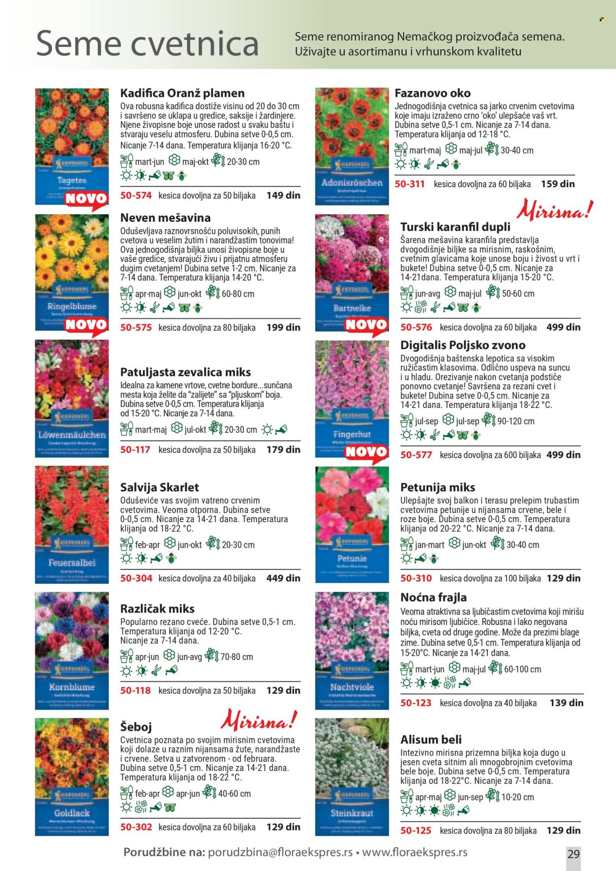 Flora Ekspres katalog. Stranica 29
