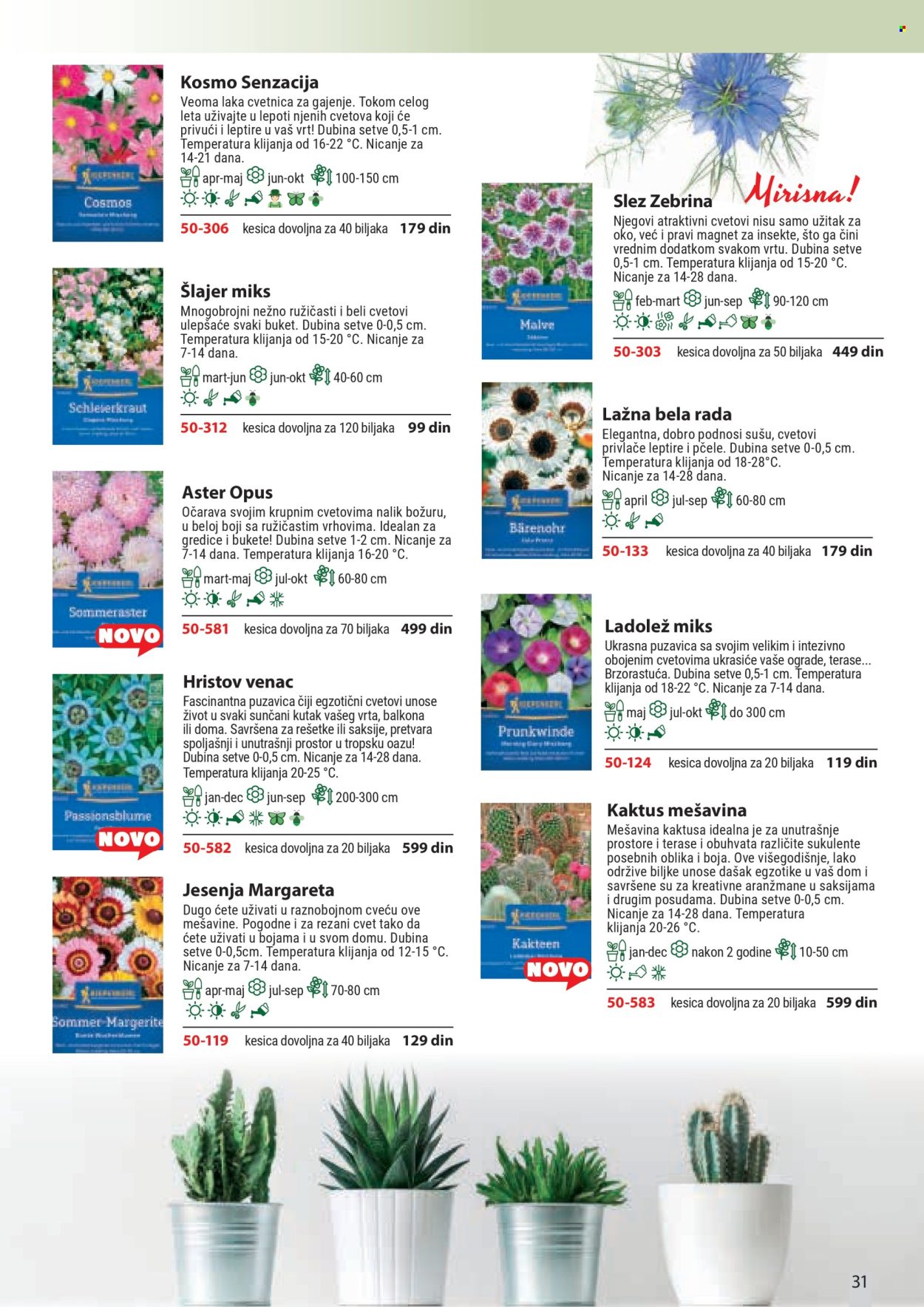 Flora Ekspres katalog. Stranica 31