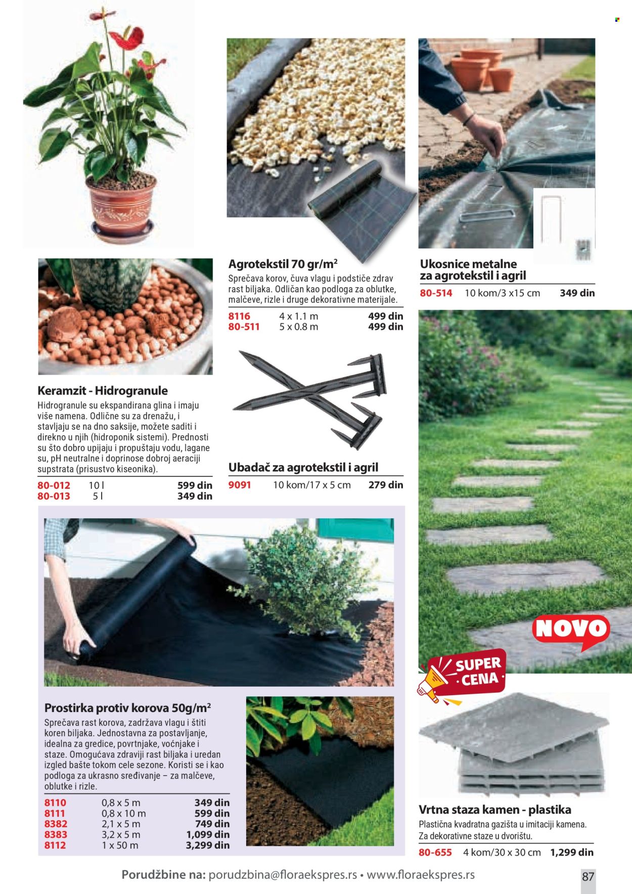 Flora Ekspres katalog. Stranica 87