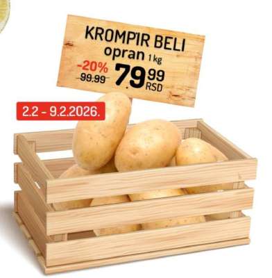 KROMPIR BELI opran