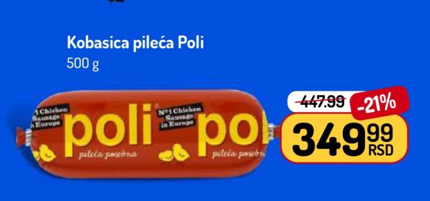 Kobasica pileća Poli