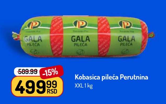 Kobasica pileća Perutnina