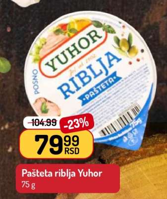 Pašteta riblja Yuhor
