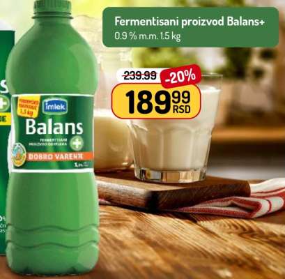 Fermentisani proizvod Balans+