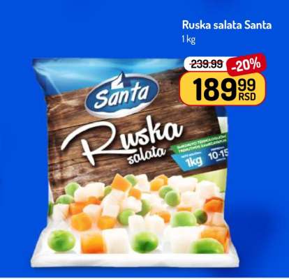 Ruska salata Santa